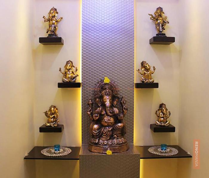 vastu pooja kambariui butuose