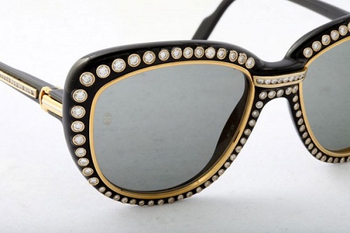 Auksiniai „Cartier Paris“ akiniai nuo saulės
