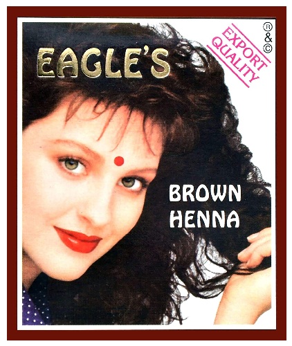 Eagles Brown Henna plaukų dažai