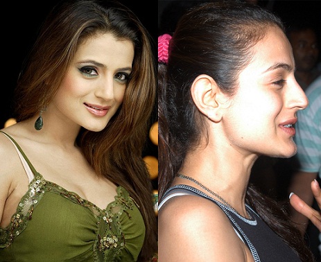 Amisha Patel makyajsız2