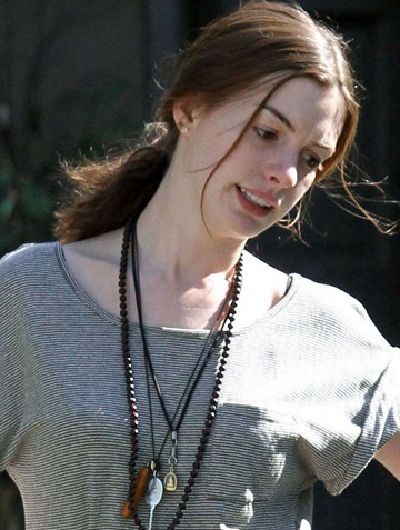 anne hathaway be makiažo