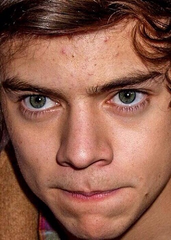 Makyajsız Harry Styles 5