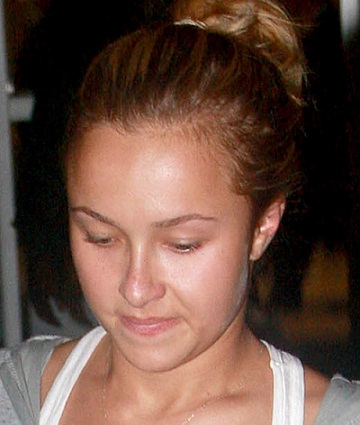 Hayden Panettiere be makiažo 2