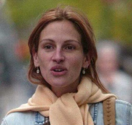 Julia Roberts makyajsız 3