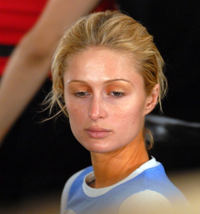 Paris Hilton Makyajsız