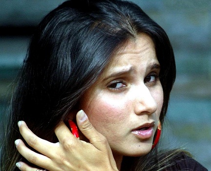 Makyajsız Sania Mirza 2