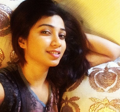 Shreya Ghoshal makyajsız5