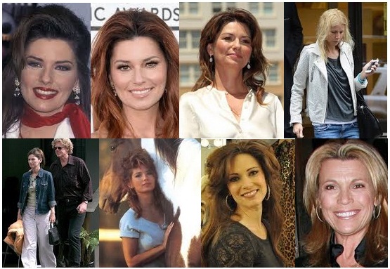 Shania Twain Makyajsız