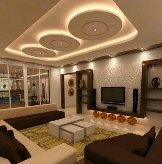 Ev için Son Yuvarlak Tavan Tasarımı