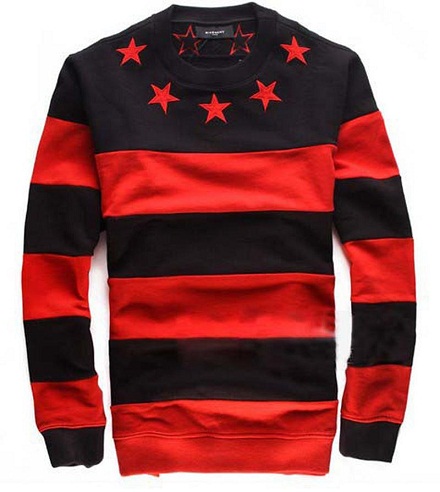 Star Stripped Polar Erkek Sweatshirt