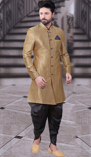 Dhoti ile Indowestern Sherwani