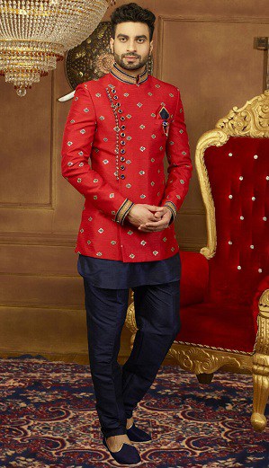 Jodhpuri Tasarımcısı Sherwani