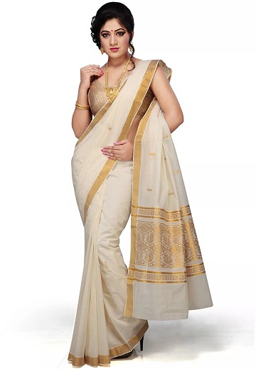 Onam Kasavu Saree