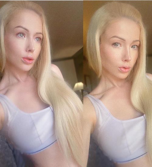 Valeria Lukyanova Makyajsız 6