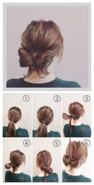 „Loose Bowknot Updo“