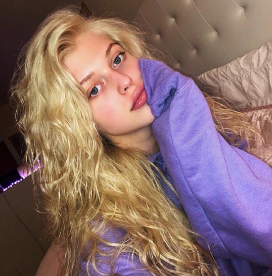 loren grey makyajsız