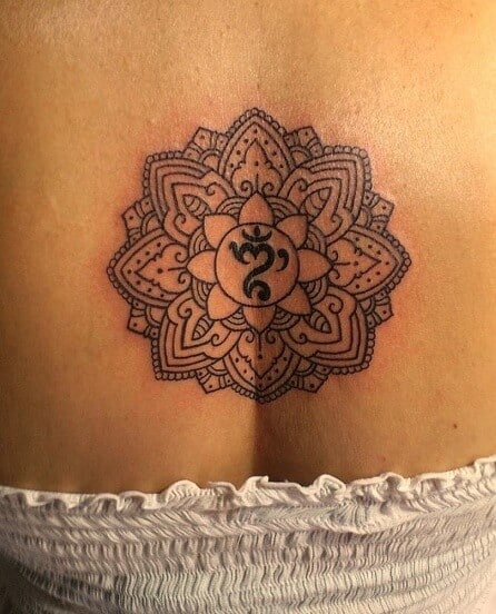 Lotus Mandala Dövmesi
