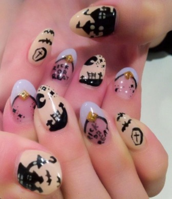 Farklı Damgalama Nail Art Tasarımları