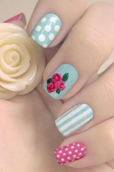 Düğünler için Muhteşem Nail Art