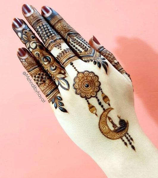 „Eid Back Hand“ arabiškas dizainas
