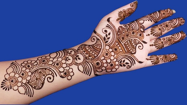 Povas arabiškas henna dizainas
