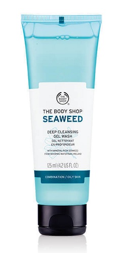 „Body Shop“ giliai valantis jūros dumblių gelio prausiklis