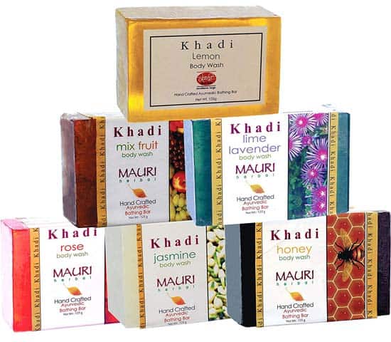 Khadi žolelių Ajurvedos natūralūs muilai