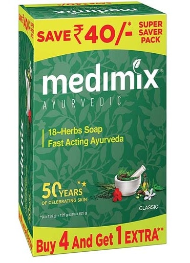 Medimix Ayurvedic Classic 18 žolelių muilas