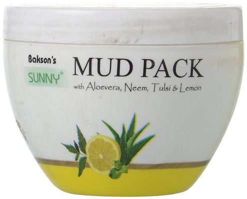 Aloe vera, Neem, Tulsi ve Limonlu Bakson Sunny Mud Pack