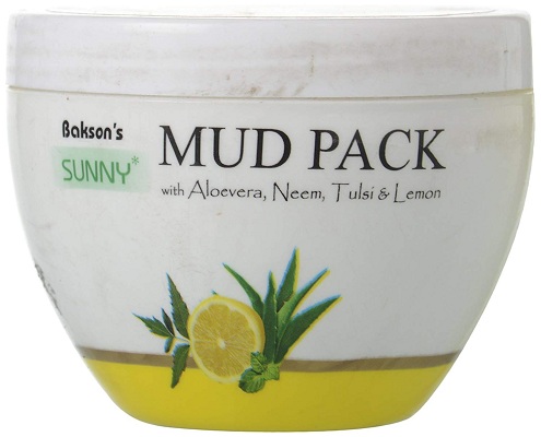 Bakson Sunny Mud Pack su alaviju, Neem, Tulsi ir citrina