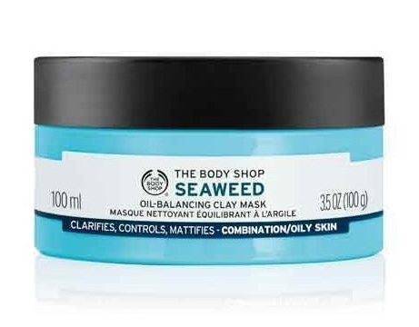 „Body Shop“ jūros dumblių aliejaus balansavimo molio kaukė