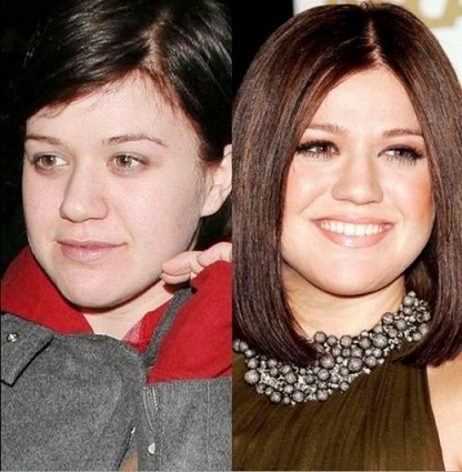 Kelly Clarkson be makiažo7