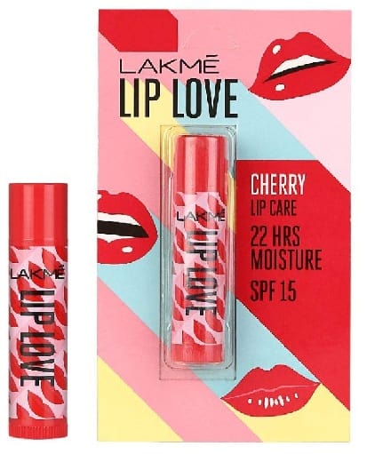 Lakme Lip Love Chapstick Cherry lūpų balzamas