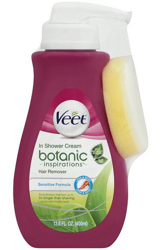 Veet Botanic dušo plaukų šalinimo kremas