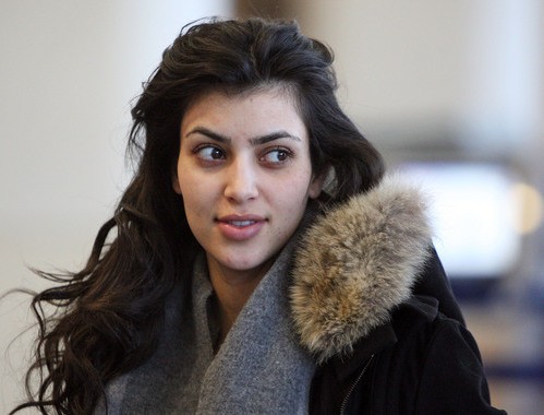 Kim Kardashian kış