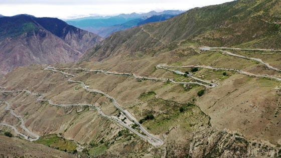 Sičuanas-sunkiausi Tibeto greitkelio keliai pasaulyje