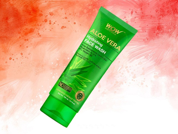 Wow Skin Science Aloe Vera drėkinamasis veido prausiklis