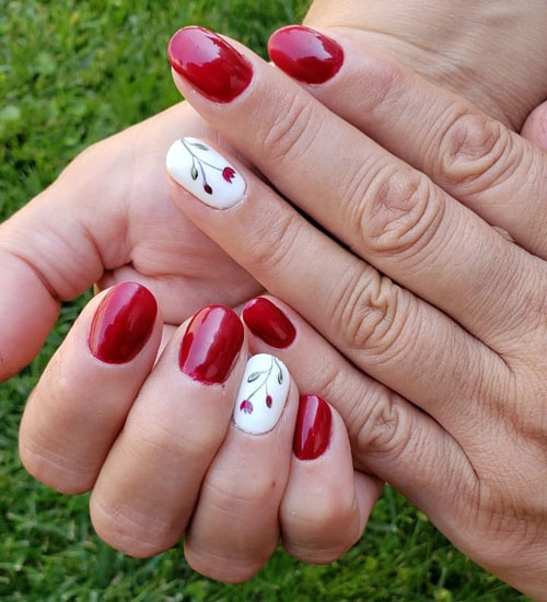 Yaz Nail Art Tasarımları Çiçek 1