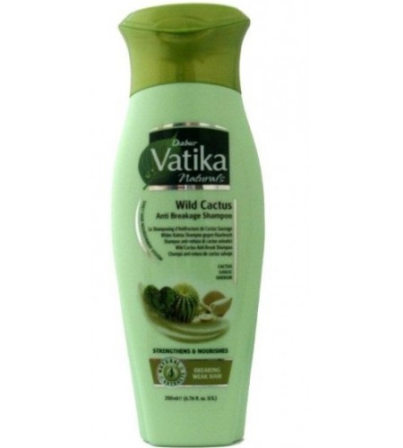 „Dabur Vatika Wild Cactus“ šampūnas nuo plaukų slinkimo