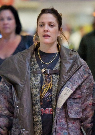 Drew Barrymore makyajsız 14