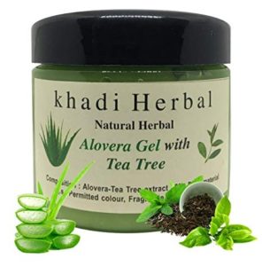 Khadi natūralus žolelių alavijo gelis su arbatmedžiu