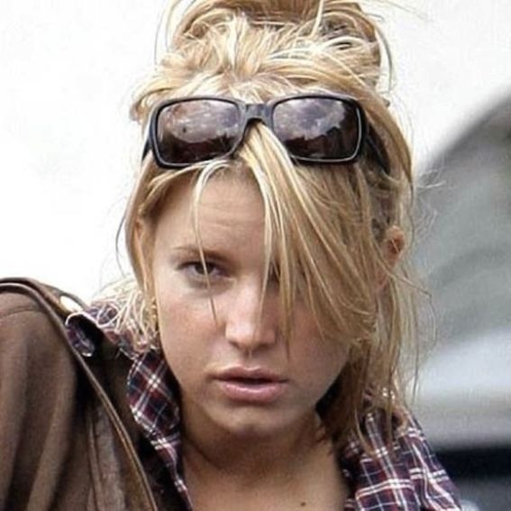 Makyajsız Jessica Simpson 2