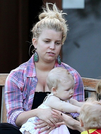Makyajsız Jessica Simpson 6