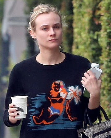 Makyajsız Diane Kruger 10