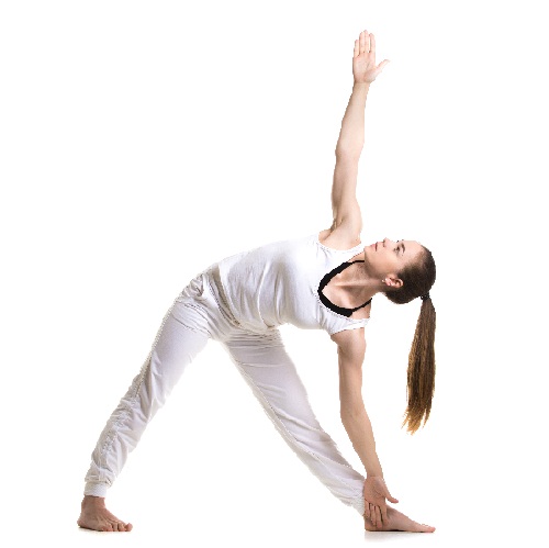 Üçgen Yoga Pozu
