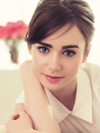 lily collins makyajsız 14