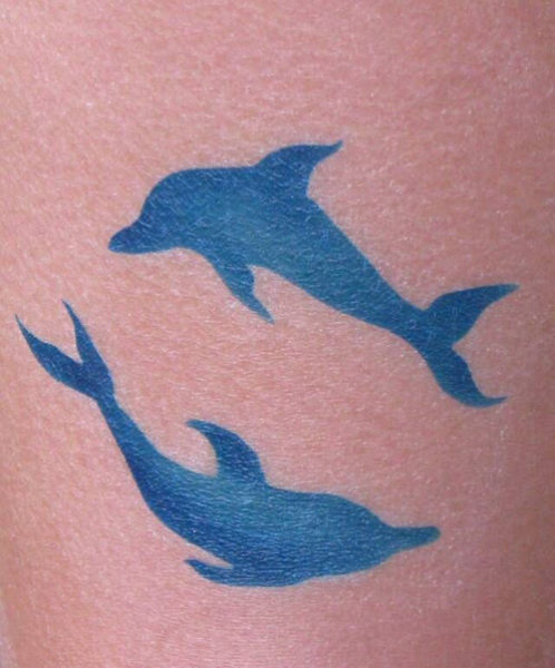 Paprasti mėlyni delfinai