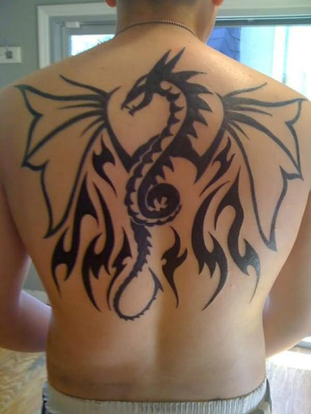 „Wings Dragon Tattoo Design“ berniukams