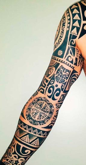 En İyi Maori Dövme Tasarımları 6