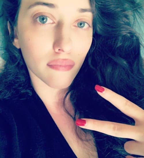 Kat Dennings be makiažo 11